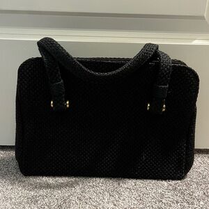 Basket weave vintage purse